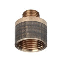 Coupling reduced bronze VIEGA 3/4"x 1/2"" v/outward.