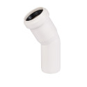 Internal sewage elbow OSTENDORF HT-system DN 32 x 30°, white