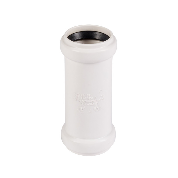 Internal sewage repair coupling OSTENDORF HT-system DN 32, white