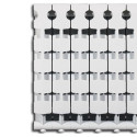 Aliuminis radiatorius FONDITAL Exclusifo 500/100 - 7 sekcijos
