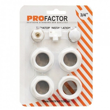 Комплекты для зарядки алюминиевого радиатора PROFACTOR (7 в 1) - 3/4""