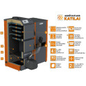 Granulu katls AUKŠTAITIJOS BOILERS Granulu Uni 26 kW