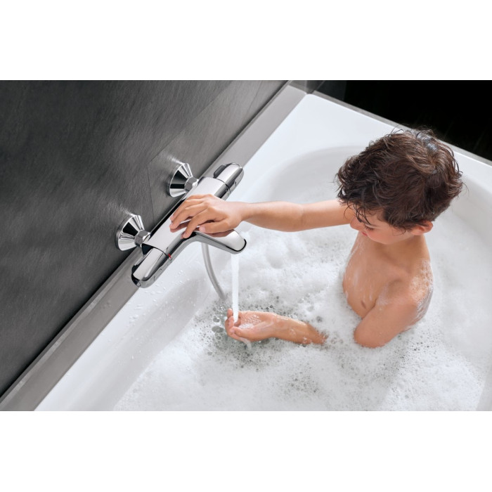 Термостатический смеситель для ванны - душ GROHE Grohtherm 1000 New, 34155003