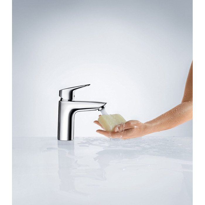 Valamusegisti põhjaklapiga HANSGROHE Logis 100, 71100000