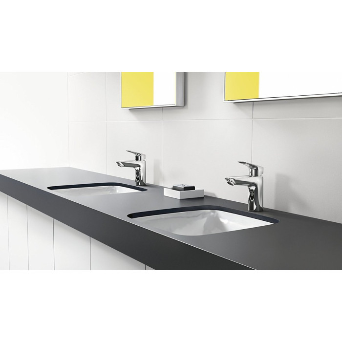 Washbasin faucet with bottom valve HANSGROHE Logis 100, 71100000