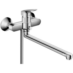 Смеситель для ванн - смеситель для душа с длинными кнопками HANSGROHE Logis 71402000