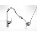 Kitchen (sinks) faucet with retractable beak HANSGROHE Focus, 31815000