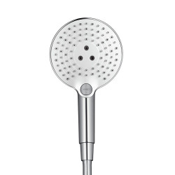 Душевая лейка HANSGROHE Raindance Select S 120 Ecosmart, Хром/Белый, 26531400