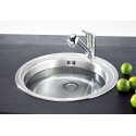 Sink polished sloppy FRANKE Ronda ROX 610-41 (Ø51cm)