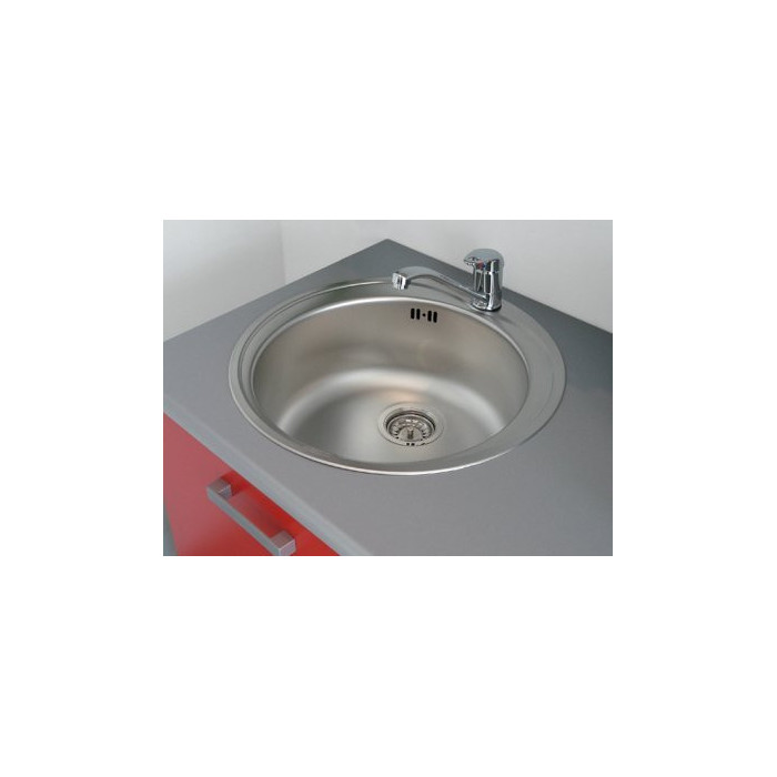 Sink polished sloppy FRANKE Ronda ROX 610-41 (Ø51cm)