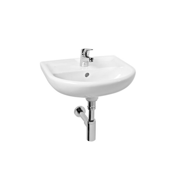 Izlietne piekārta JIKA Lyra Plus, 500 x 410 mm, (jaucējkrāna atvērums centrā)