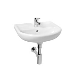 Valamu riputatud JIKA Lyra Plus, 650 x 520 mm, (segisti ava keskel)
