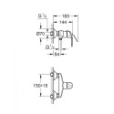 Dušo maišytuvas GROHE Eurosmart, 33555002