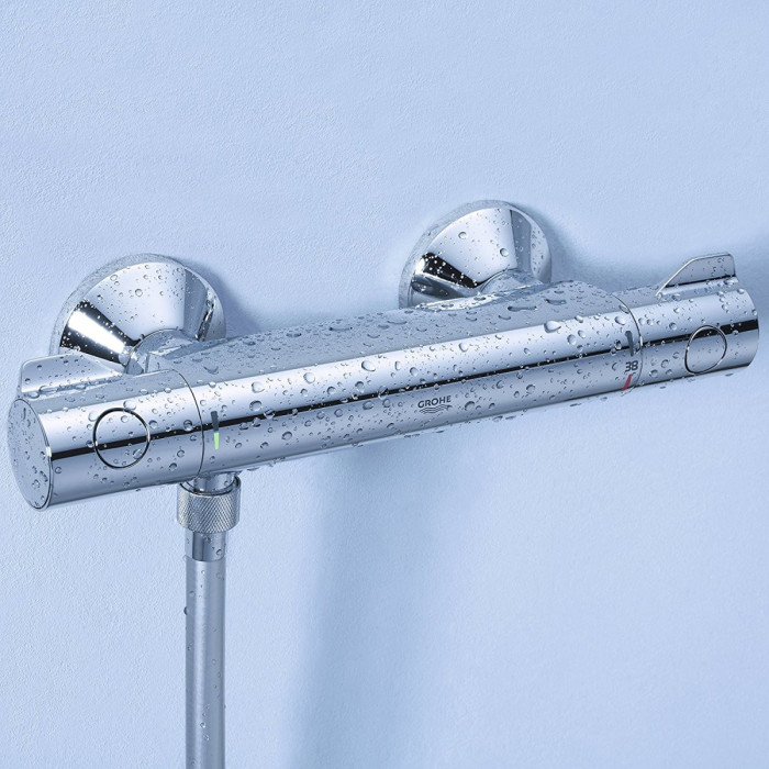 Термостатические смесители для душа GROHE Grohtherm 800 с душевым комплектом Tempesta 600