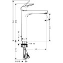 Смеситель для умывальника HANSGROHE Focus 230, 31531000