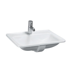 Valamu ülalt süvistatud LAUFEN Pro S, 560 x 440 mm (segisti ava keskel)