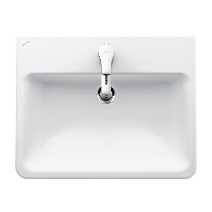 Valamu ülalt süvistatud LAUFEN Pro S, 560 x 440 mm (segisti ava keskel)