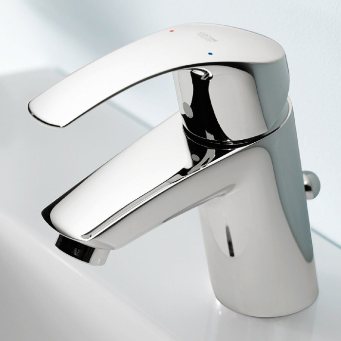 Valamusegisti põhjaklapiga GROHE EuroSmart, 33265002