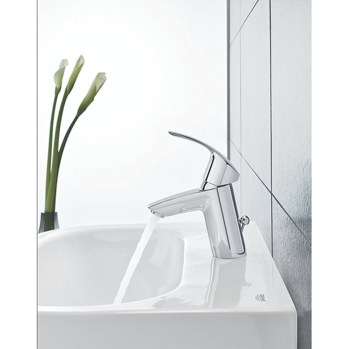 Washbasin faucet with bottom valve GROHE EuroSmart, 33265002