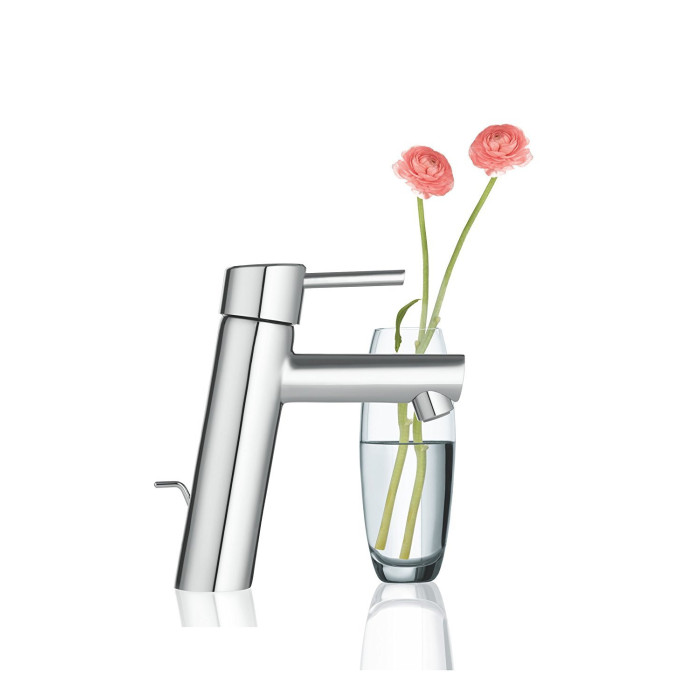 Washbasin faucet with bottom valve grohe concetto, M-size, 23450001
