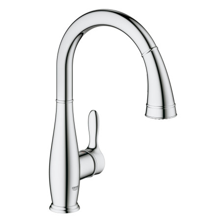 Смеситель для кухни (умывальника) с выдвижным клювом GROHE Parkfield, 30215001