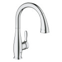 Virtuvė (plautuvės) maišytuvas su ištraukiamu snapu GROHE Parkfield, 30215001