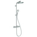 Термостатическая система тропического душа HANSGROHE Crometta S 240 1jet, 27267000