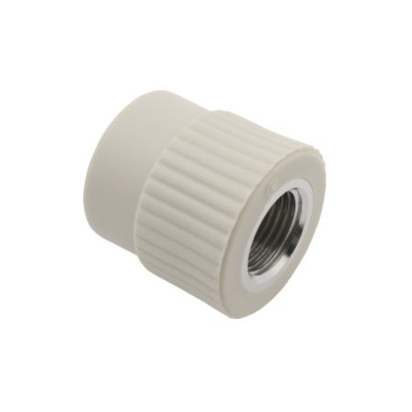 Разъем припаян посередине kan-therm PP-R 20 x 3/4""