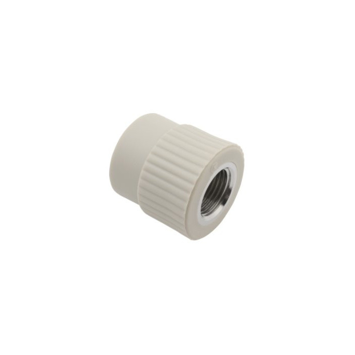 The connector is soldered to KAN-therm PP-R 40 x 1 1/4"" in the middle