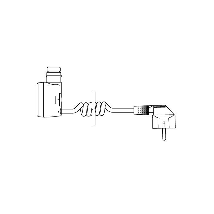 Heating element with spiral wire and plug into an electrical outlet TERMA DRY