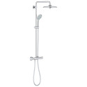 Termostata dušas sistēma GROHE Euphoria 260 ar manuālu dušu Euphoria 110 masāža