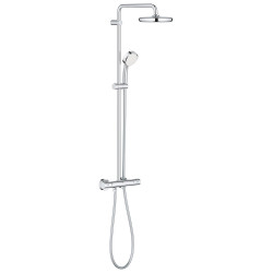 Termostateeritav dušisüsteem GROHE Tempesta Cosmopolitan 210 manuaalse dušiga Tempesta 100