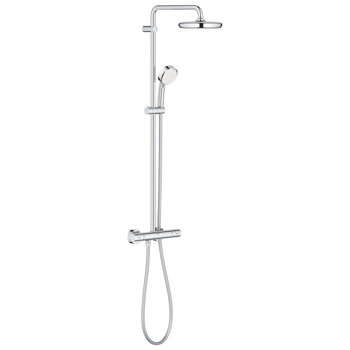 Термостатическая душевая система GROHE Tempesta Cosmopolitan 210 с ручным душем Tempesta 100