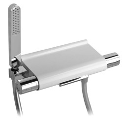Thermostatic bath-shower faucet with waterfall current type ALPI Zago