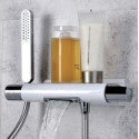 Thermostatic bath-shower faucet with waterfall current type ALPI Zago