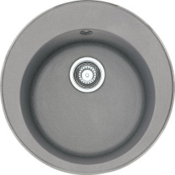 Akmens masės (granitinė) plautuvė FRANKE Ronda ROG 610-41, 51 cm, akmens pilka