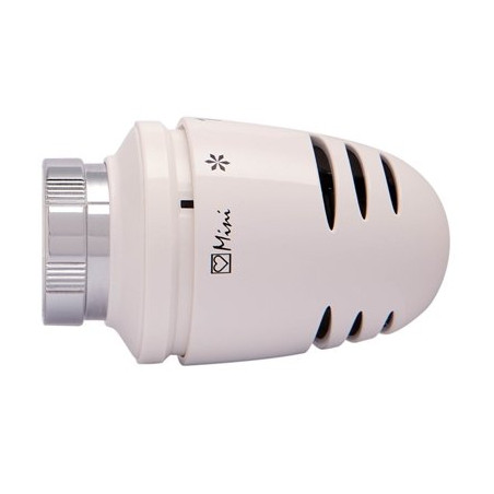 Termostata regulēšanas galva HERZ Mini de luxe M28 x 1.5 balta