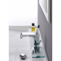 Faucet for washbasin ALPI Infiniti with shelf for soap and bottom valve