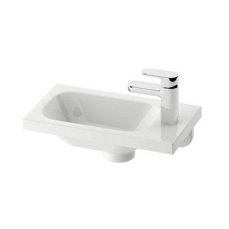 Washbasin mini RAVAK Chrome 400 x 220 mm, right