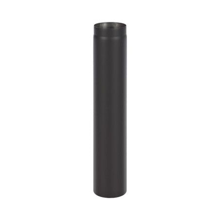 Melns tērauda skurstenis DARCO 130 x 500 mm