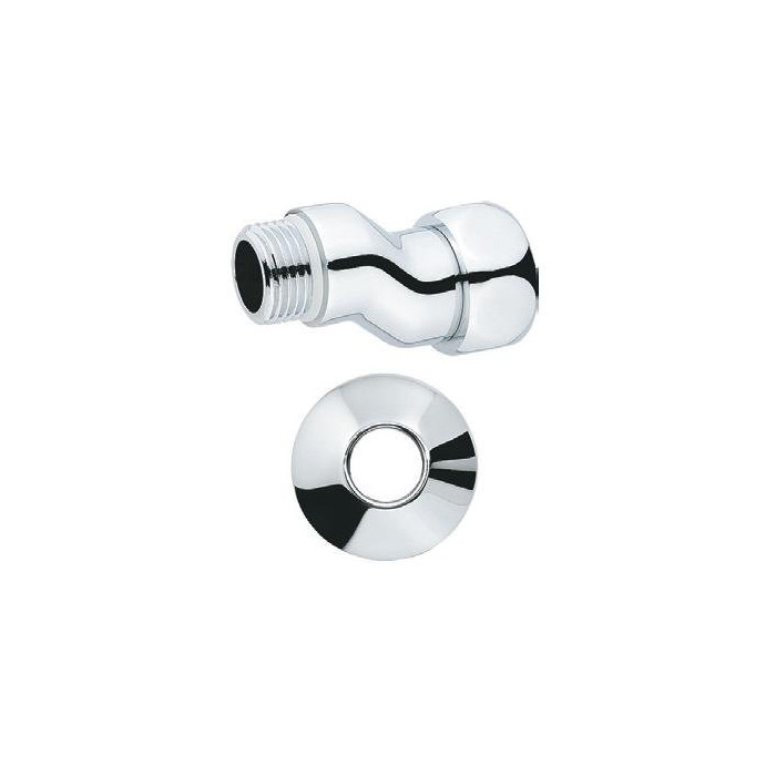 Ekscentrisks savienojums hromēts (glancēts) PROFACTOR 3/4"x 1/2"" ar brīvu uzgriezni MF