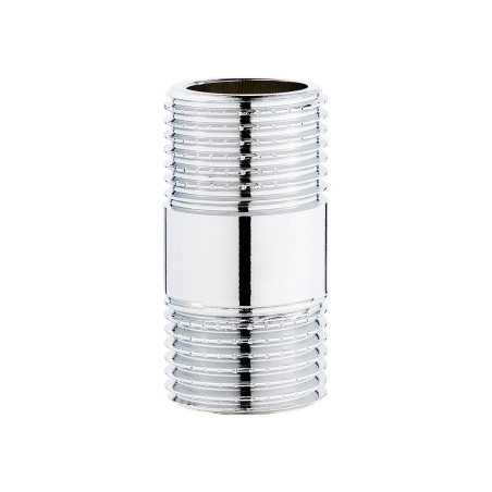 Taisna savienojuma savienotājs hroms (spīdīgs) PROFACTOR 1/2"x 1/2""