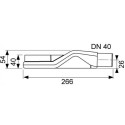 Супергелевые сифоны TECEdrainline DN 40 горизонтальные