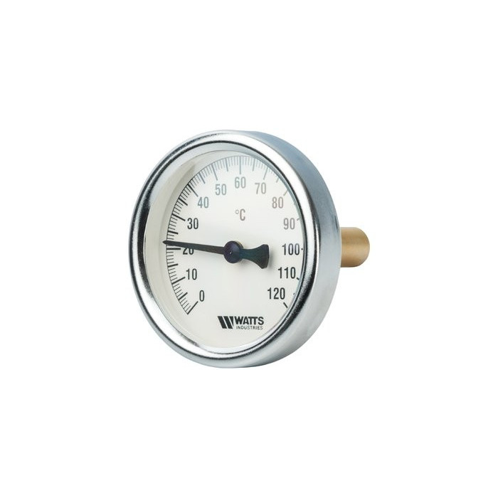 Termometras bimetalinis WATTS 63 mm, 0-120° C