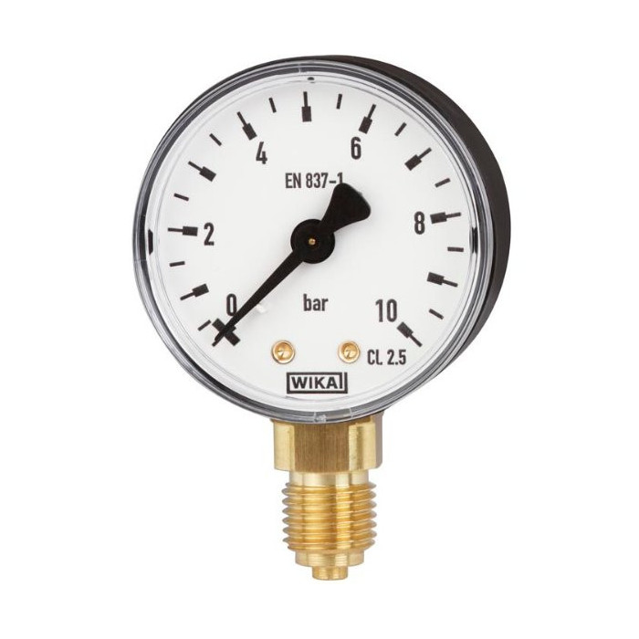 Manometra virsmas WIKA 63 mm, 0-25 bāri