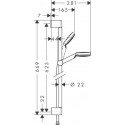 Dušialuse komplektid HANSGROHE Chrometta 1 JET, 26533400