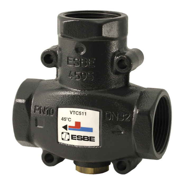 Termostaatlaadimisklapp ESBE VTC511 DN 32, 70 °C