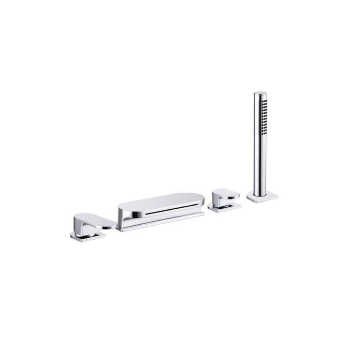 Baths - waterfall faucet RAVAK Chrome