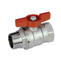 Kuulklapp 1"" v/väljas. GIACOMINI, lühike käepide