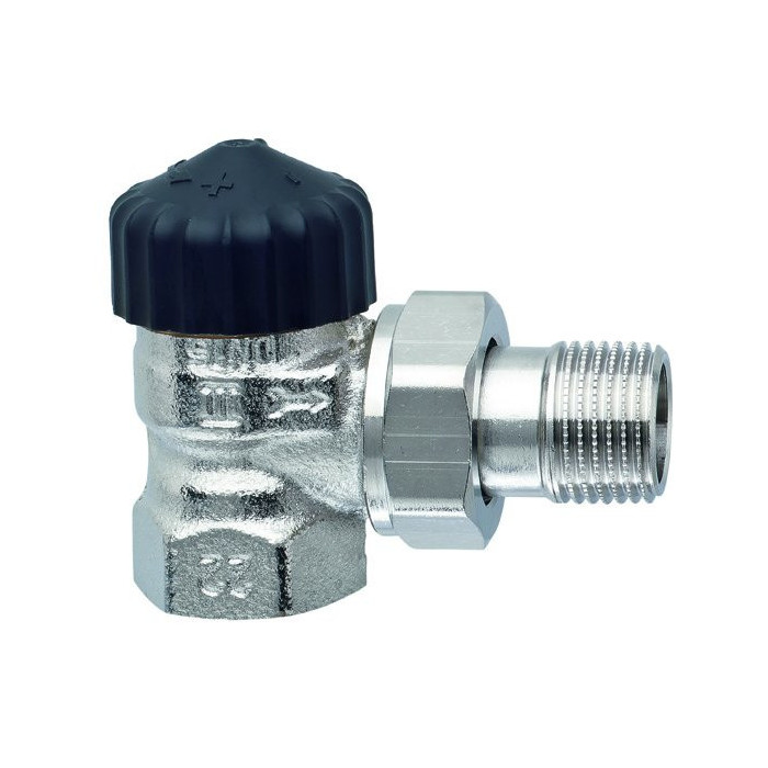 Termostata vārsts bez iepriekš iestatīta TA HYDRONICS 1/2", leņķa